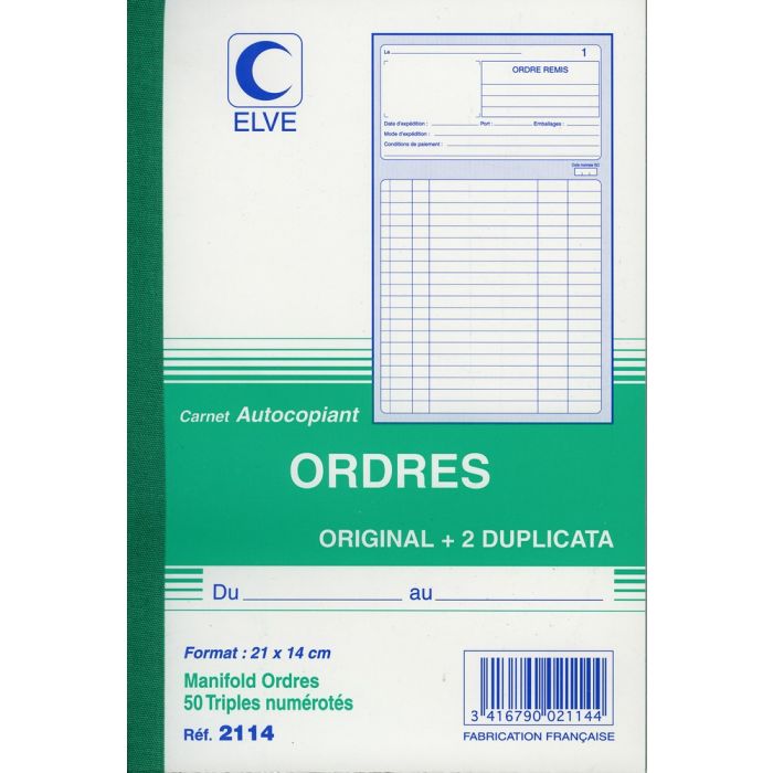 Devis - Carnet d'ordres