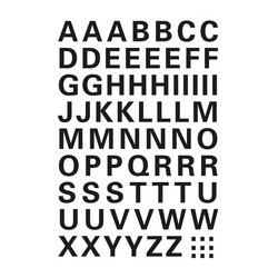 Étiquettes : Lettres et chiffres