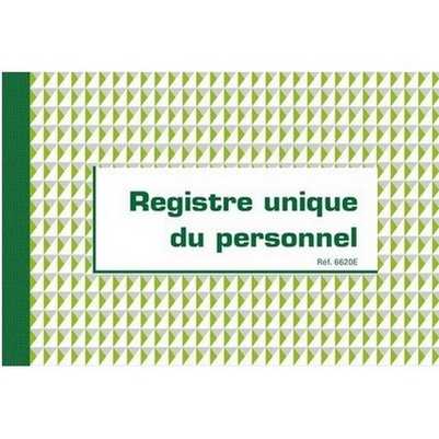 Registre du Personnel Registre du Personnel