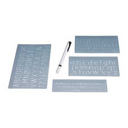 Pochoirs et trace-lettres