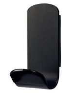 Crochet magnétique pour garde-robe - Noir UNILUX Steely Image