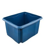 Boîte de rangement Eco-line - 24 litres - Bleu : KEEEPER Emil Eco