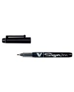 Stylo feutre V Sign Pen - Noir : PILOT Visuel