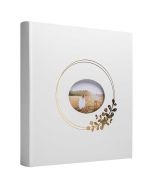 Album Photos Livre - 290 x 320 mm - 300 photos - Blanc : EXACOMPTA Ringflower côté