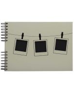 Album photos à spirales - 320 x 220 mm - 150 photos : EXACOMPTA Instants