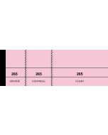 PASSE - PARTOUT :  Lot de 1000  tickets - Rose (ELVE - Lebon&Vernay Carnet 214)