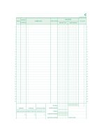 CAISSE :  Journal autocopiant  Dupli - 297 x 210 mm (23550E Exacompta)