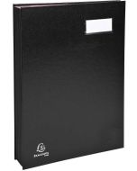 Parapheur Signature Direction - 12 compartiments - Noir EXACOMPTA