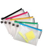 REXEL : Sac à fermeture éclair - A5 - 148 x 210 mm - Bleu 1