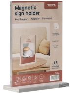 Présentoir de table à aimants avec socle - A5 : EUROPEL image