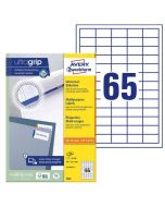 Étiquettes adhésives 38 x 21,2 mm AVERY 3666 Ecologique Lot de 6500