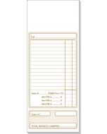 COGIR 412 : Lot de 10 blocs ADDITION : Non numérotés autocopiants Dupli - 225 x 91 mm