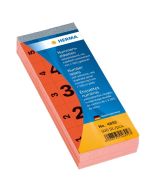 HERMA: Etiquette autocollante chiffre numéro de 1 à 500 - 4892 Rouge