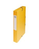 EXACOMPTA Boîtes de classement 50409E - Dos 40 mm Jaune