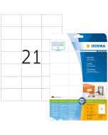 Étiquettes adhésives blanches - Multi-usages 5054 Herma