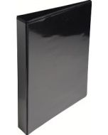 EXACOMPTA 51840NE : Classeurs personnalisables avec 3 pochettes - Noir - Dos de 34 mm