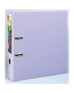 53307E EXACOMPTA : Lot de 10 classeurs - Dos de 80 mm - Lilas (Classement)