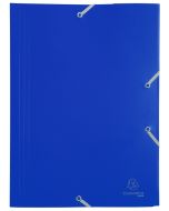 Chemise à élastiques - Bleu : EXACOMPTA Eco Visuel