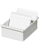 Bac pour 600 Fiches - Format A7/IBF - Gris lumière : EXACOMPTA Gamme K 57140D