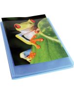 Protège-documents personnalisables de 120 vues - EXACOMPTA : 5762E Bleu transparent