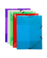 chemises en PP à élastiques Assortiment EXACOMPTA 59700E