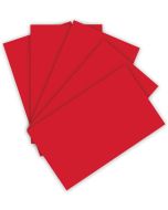 Feuille de papier - 220 g - 500 x 700 mm - Rouge Pur : FOLIA Visuel