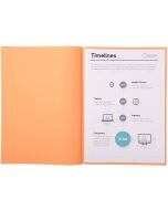 Sous-chemises pour dossier A4 Bulle EXACOMPTA 850102E