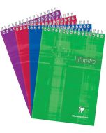 Bloc-Notes quadrillé à spirale - 148 x 210 mm A5 : CLAIREFONTAINE Visuel