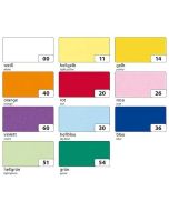 Papier Transparent - Vert clair - 505 x 700 mm : FOLIA Visuel