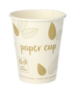 Gobelet en carton - 0,2 L : PAP STAR Pure ZERO  Lot de 50