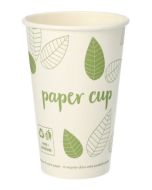 Gobelet en carton - 0,3 L : PAP STAR Pure ZERO  Lot de 50