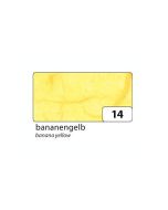 Soie de paille - Jaune Banane - 470 x 640 mm : FOLIA Photo