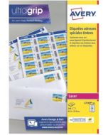 Étiquettes pour Timbres Poste - 63,5 x 33,9 mm AVERY L7159-10.FR