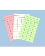 Fiches Bibliothèques - Vert - 4 Colonnes ELVE B754V Fournitures image