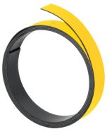Bande magnétique - 5 mm x 1 m - Jaune : FRANKEN Visuel