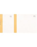 BLOC VENDEUR  Carnet de 1000 tickets Orange de coupon détachable  (7036 - Cogir)