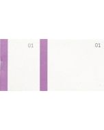 BLOCS VENDEUR : Carnet de 1000 tickets avec coupon détachable - Violet 7037 COGIR