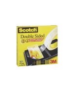 SCOTCH 665 : Ruban adhésif double face - 12 mm x 22,8 m D6651222
