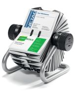 Fichier rotatif pour cartes de Visite - VISIFIX Argent : DURABLE Visuel