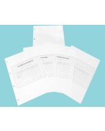 Recharge pour reliure juridique - 100 feuillets - 11014 ELVE