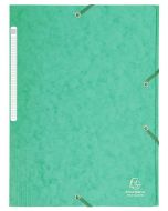 EXACOMPTA Chemises à élastiques Vert  17103H