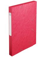 Boîte de classement Cartobox - Dos 25 mm - Rouge : EXACOMPTA Photo