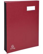 EXACOMPTA : Parapheur Direction de 18 compartiments - Bordeaux photo