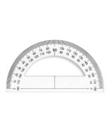 Rapporteur géométrique plastique - 180 degrés WONDAY (FTE850062) Image