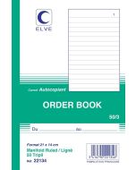 LIGNE TRAVERS : Carnet autocopiant Dupli 22134 - A5 COUVERTURE