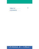 Bloc MAITRE D'HOTEL Commande Restaurant - 150 x 85 mm 2233 ELVE Modèle