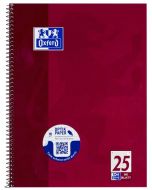 Photo OXFORD : Cahier à spirale - 160 pages lignées A4+ 100050355