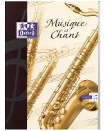 Photo OXFORD : Cahier de musique de 48 pages  240 x 320 mm