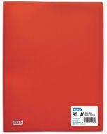 ELBA : Protège-documents de 40 pochettes - Rouge 100206243
