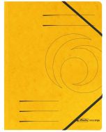 Chemises à élastiques A4 - Jaune HERLITZ Easyorga Image